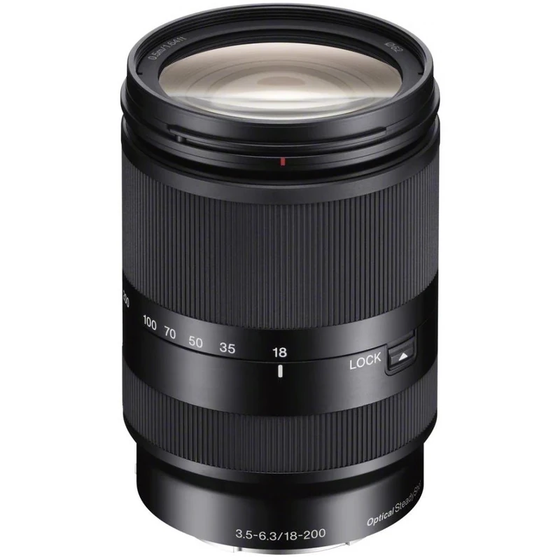 Sony SEL18200LE E Mount - APS-C 18-200mm F3.5-6.3 Telephoto Zoom Lens,Black