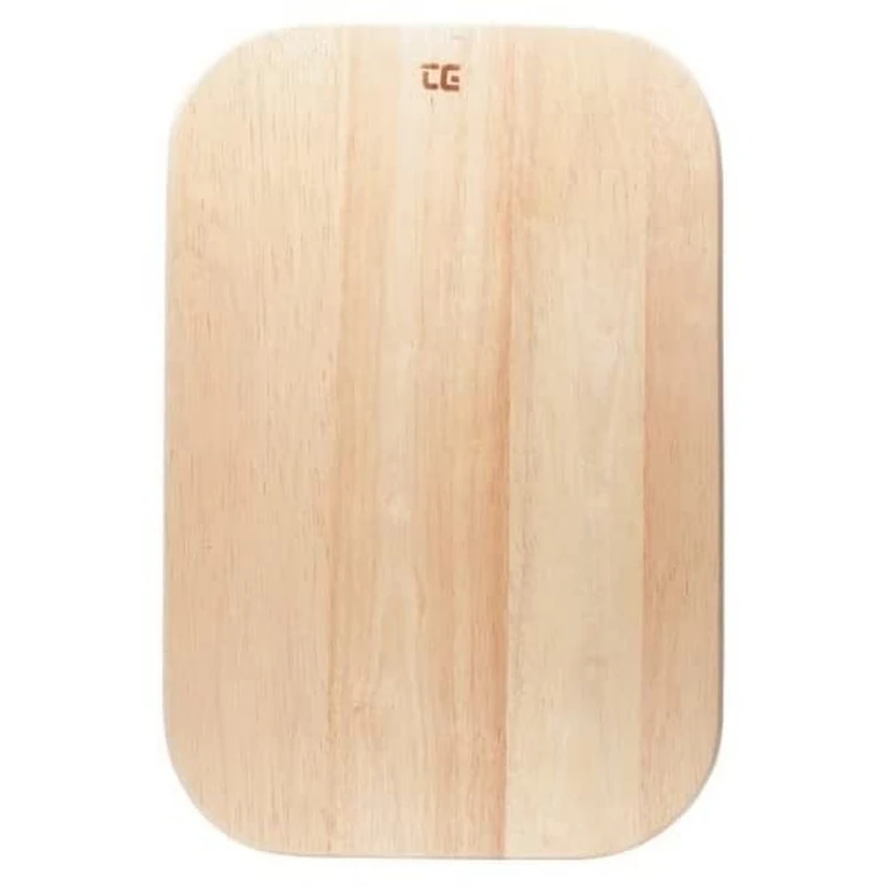 T&G Woodware Rectangular Chopping Board in Hevea, Large, 46 x 30.5 x 1.5 cm (10927)