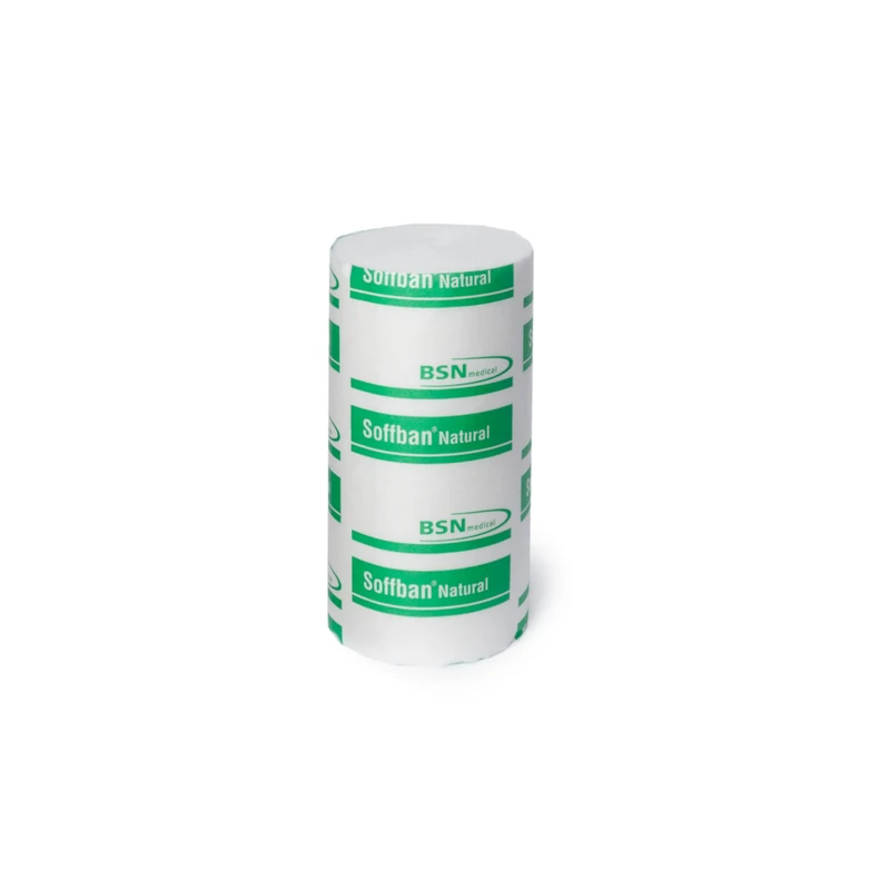 Soffban Natural - Soft, Breathable Cast Padding Bandage, 10 cm x 2.7 m, Pack of 12 Rolls