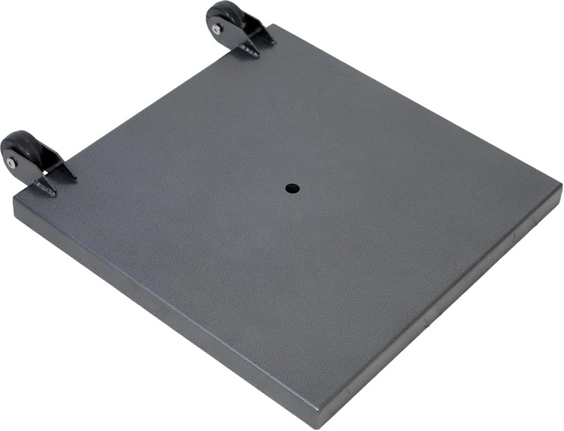 Securit 40 x 42cm Information Steel Coated Display Case Stand with Base/Wheels