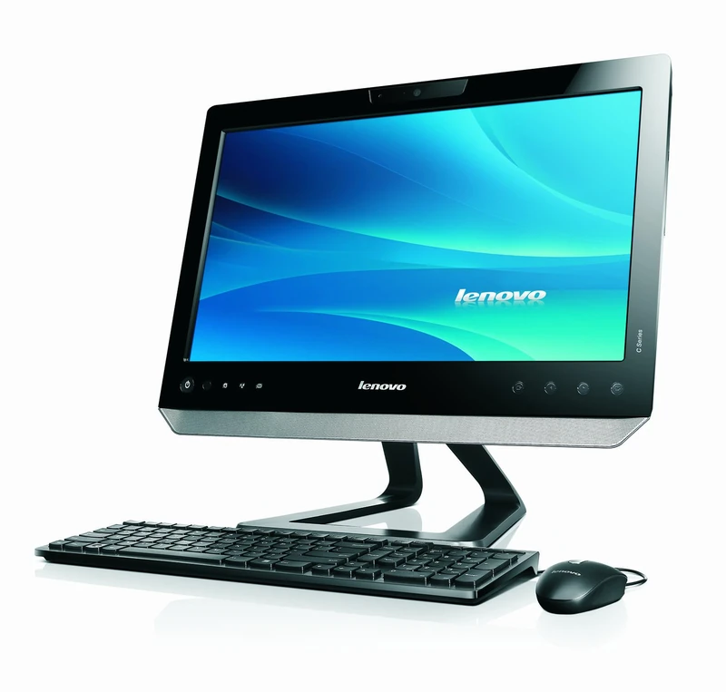 Lenovo C320 20-inch Multi touch All-in-One Desktop PC - Black (Intel Core i3-2120, 4GB, 500GB, DVDR, WLAN, Webcam, Windows 7 Home Premium)