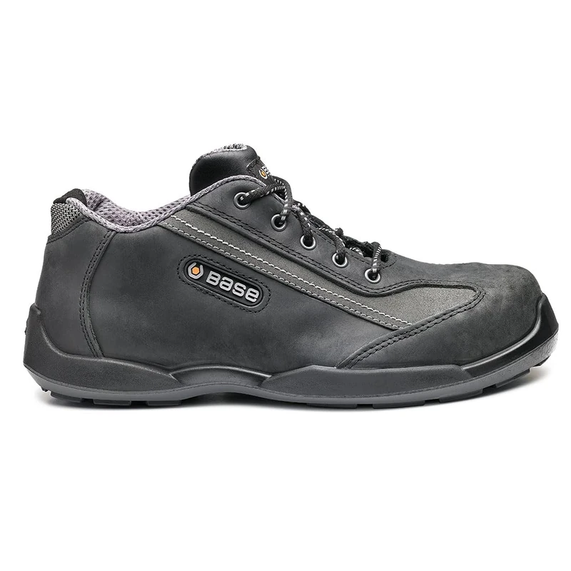 Portwest BASE Protection B0627 Low Safety Shoe Leather Outsole Lightweight