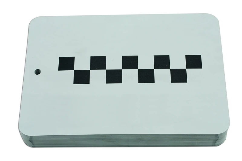 PowerTec 91415 Metal Standard Spray Out Cards 100pc