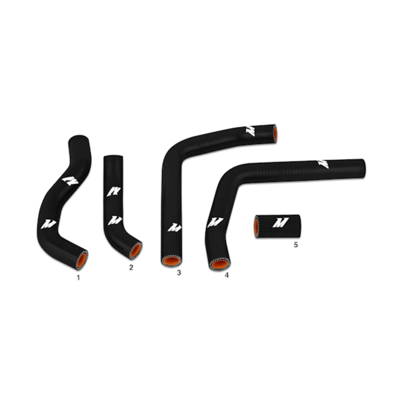 Mishimoto MMDBH-CR125R-05KTBK Silicone Hose Kit, Compatible With Honda CR125R 2005-2007, Black