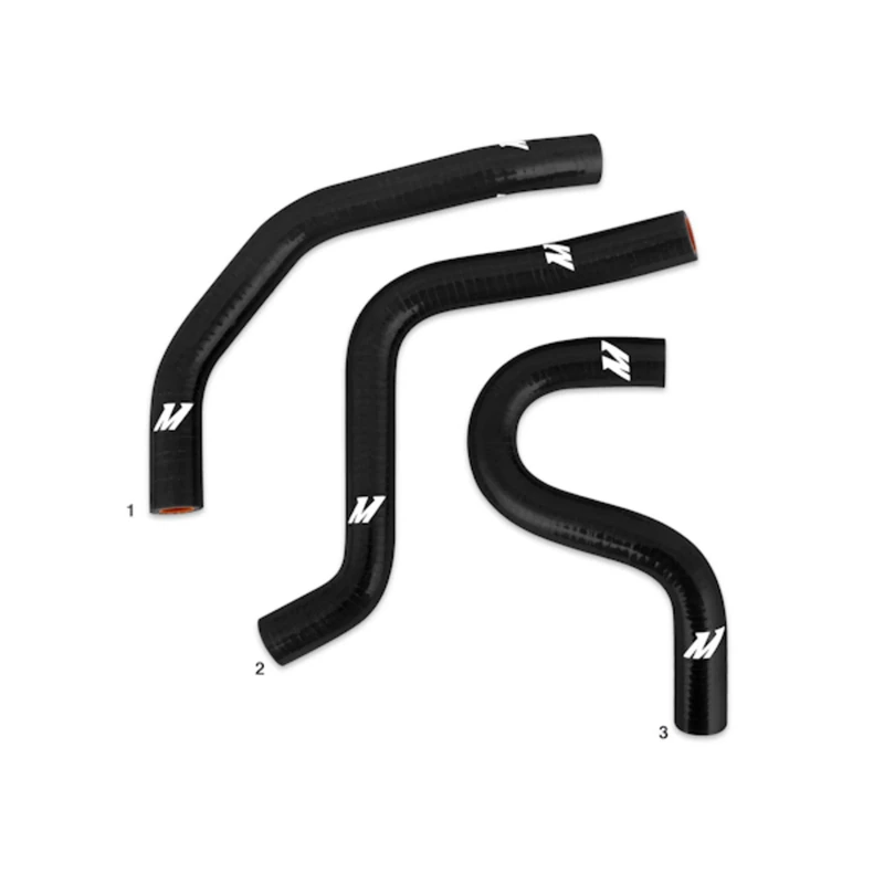 Mishimoto MMDBH-CR80-02KTBK Silicone Hose Kit Compatible With Honda CR80 2002-2007 Black