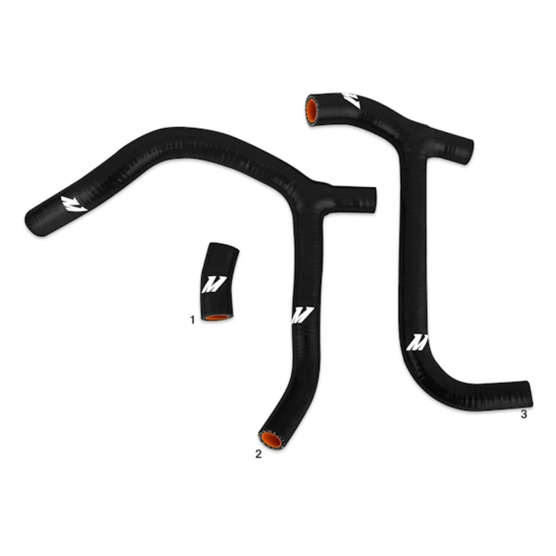 Mishimoto MMDBH-CRF450R-09KTYBK Silicone Hose Kit w/Y Replacement Hose, Compatible With Honda CRF450R 2009-2012, Black
