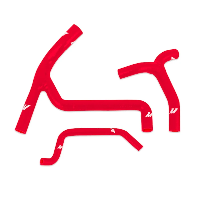 Mishimoto MMDBH-KX450F-09KTYRD Silicone Hose Kit Compatible With Kawasaki KX250F 2009 Red