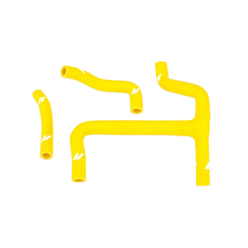 Mishimoto MMDBH-RMZ250-10KTYYW Silicone Hose Kit Compatible With Suzuki RMZ250 2010-2011 Yellow