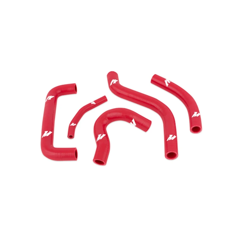 Mishimoto MMDBH-RMZ450-04KTRD Silicone Hose Kit Compatible With Suzuki RMZ450 2004-2005 Red - Image 1