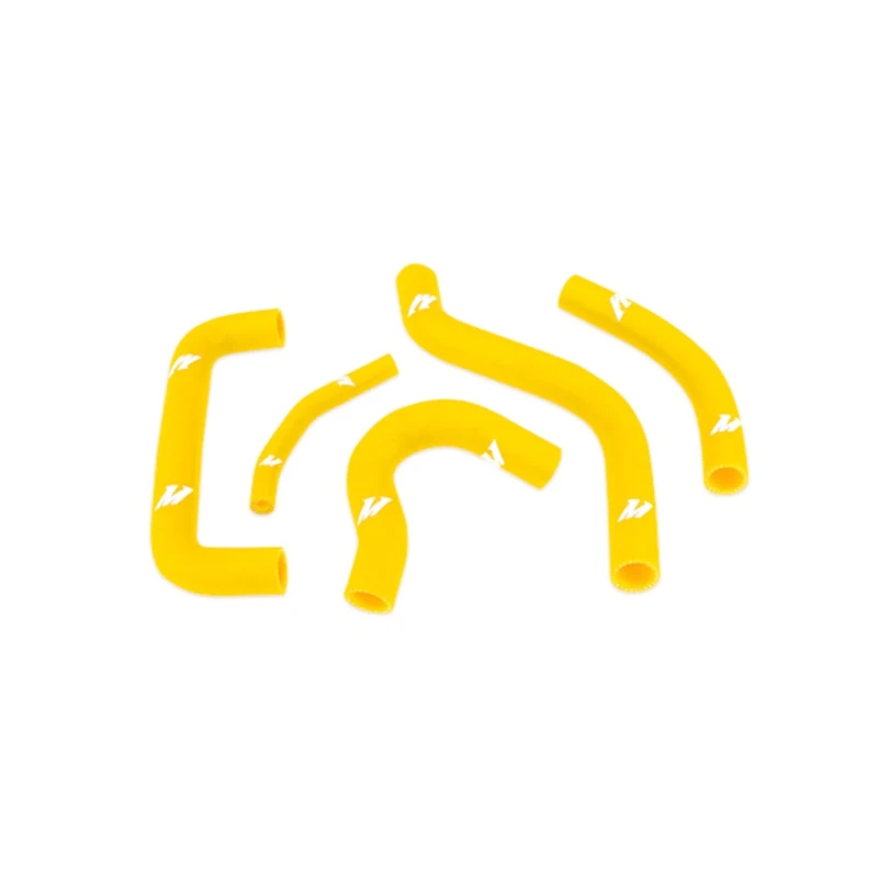 Mishimoto MMDBH-RMZ450-04KTYW Silicone Hose Kit Compatible With Suzuki RMZ450 2004-2005 Yellow