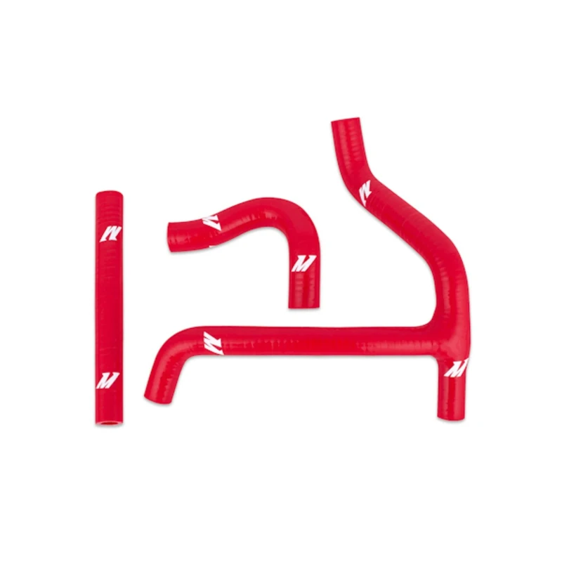 Mishimoto MMDBH-RMZ450-06KTYRD Silicone Hose Kit Compatible With Suzuki RMZ450 2006-2007 Red