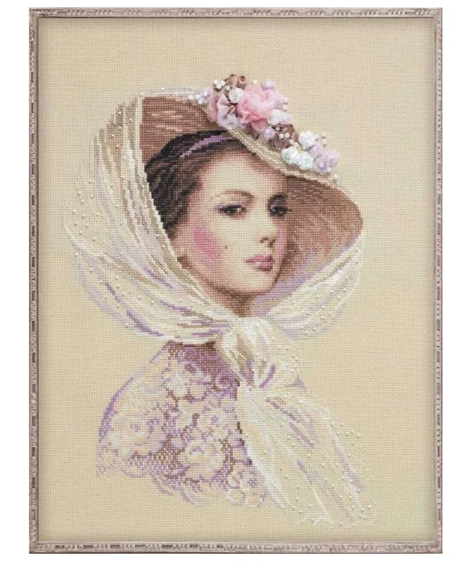 Riolis Premium Cross Stitch Kit - 100/028 - Lilac Evening