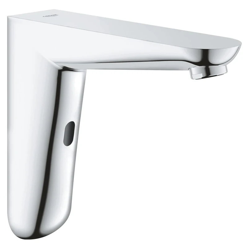 GROHE Euroeco Ce Infra-Red Electronic Wall Basin Tap Without Mixing Device Chrome 36274000