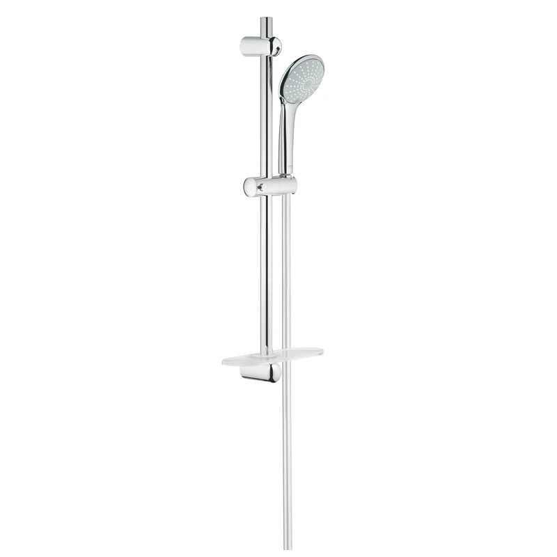 GROHE 27230001 Euphoria 110 Duo Set with Shower Rail (600 mm), 2 Spray Patterns