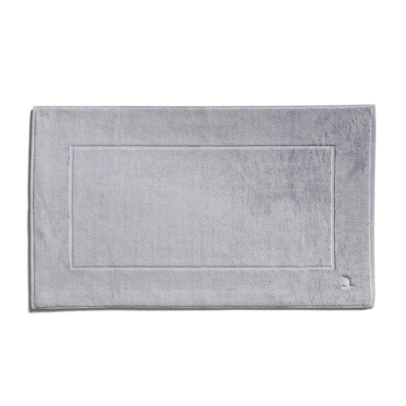 Möve Superwuschel bath mat 60 x 100 cm made of 100% cotton, silver