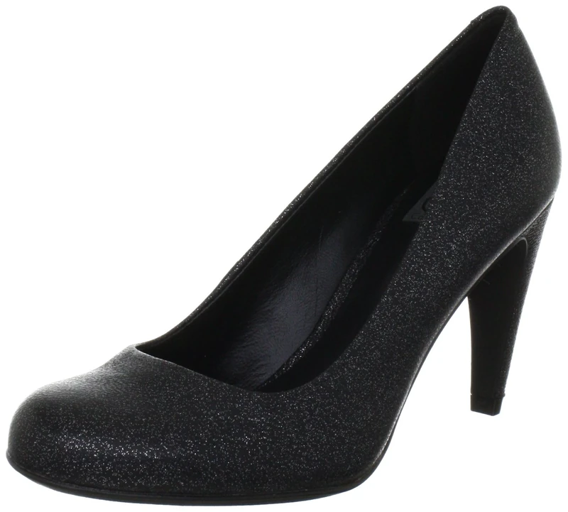 Calvin Klein Florence Caviar Womens Courts Black 8 UK, 41 EU