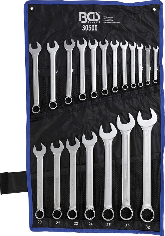 BGS 30500 | Combination Spanner Set | 8 - 32 mm | 19 pcs.