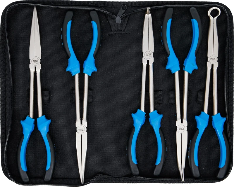 BGS 414 | Long Nose Plier Set | 290 mm | 5 pcs.