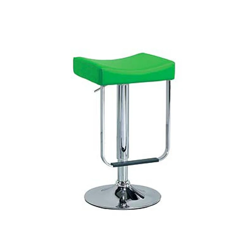 Premier Housewares Stool, Chrome/PVC, Green, Set of 2