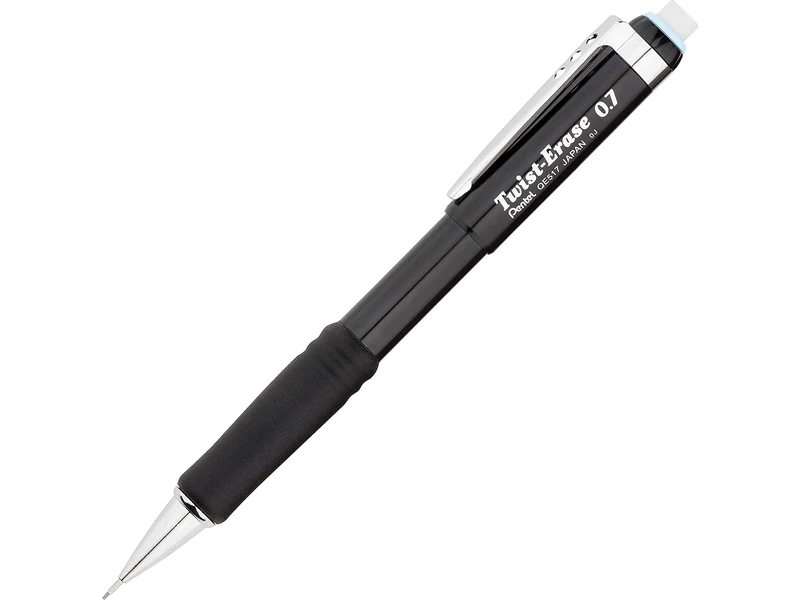 Pentel 0.7mm Twist Erase Mechanical Pencil (Pack of 12), QE517A