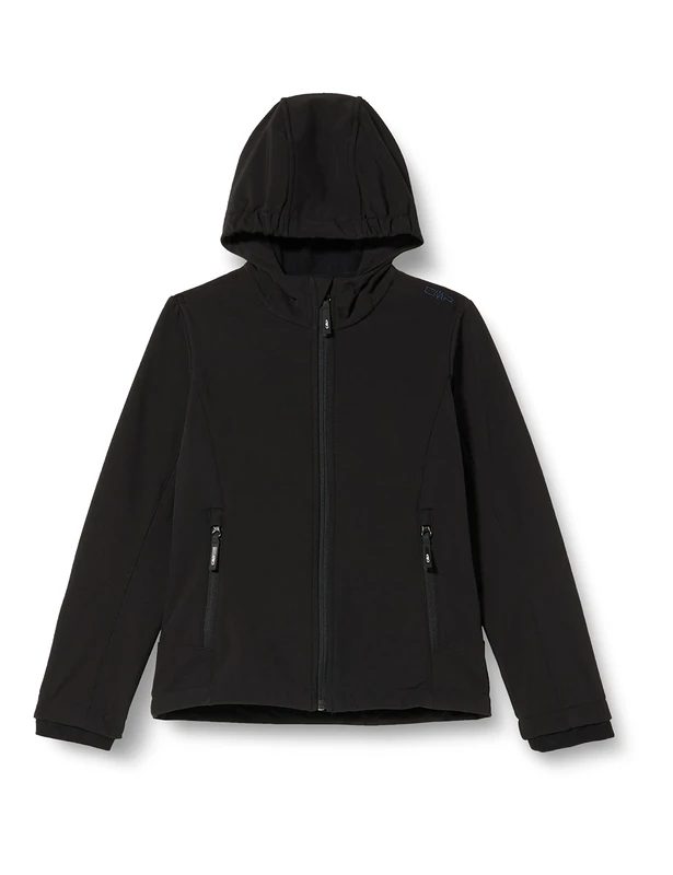 CMP - Kid G Jacket Fix Hood, Black, 98