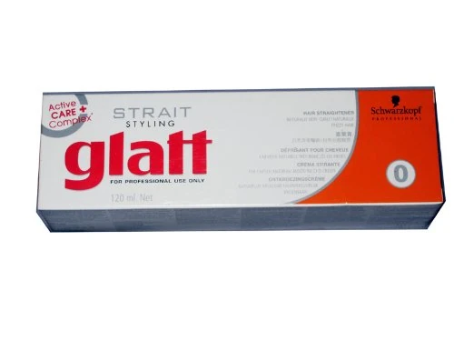 Schwarzkopf Glatt Chemical Hair Straightener -0 - Naturally very curly/frizzy hair