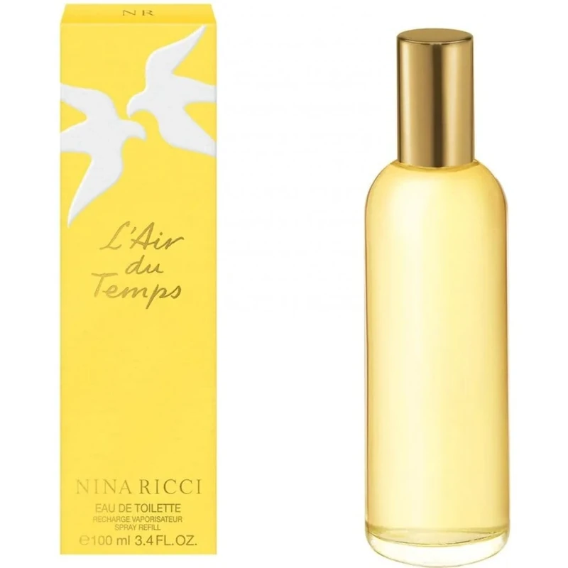 L'air Du Temps by Nina Ricci for Women Eau De Toilette Spray / 100 Ml Refill