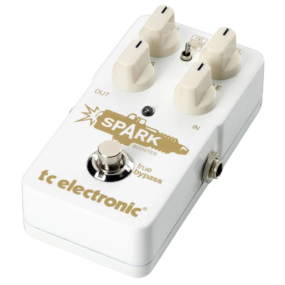 TC Electronic SPARK BOOSTER Awesome Booster Pedal with Gain Control and Active EQ