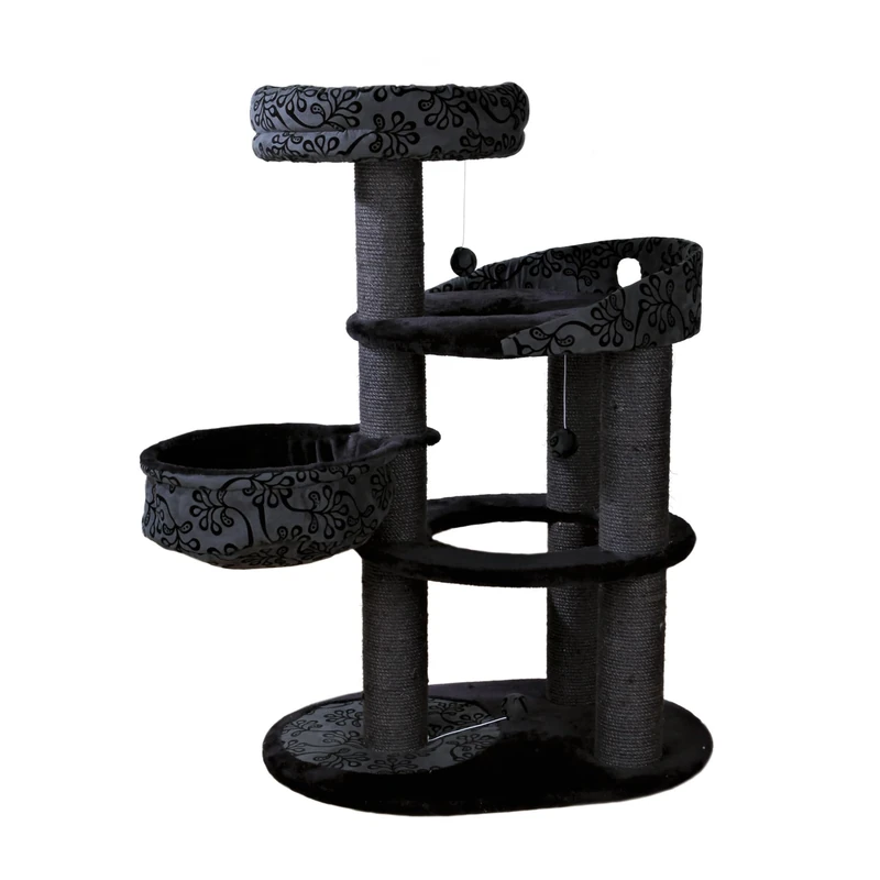 Trixie Filippo Scratching Post, 114cm, Grey/Black