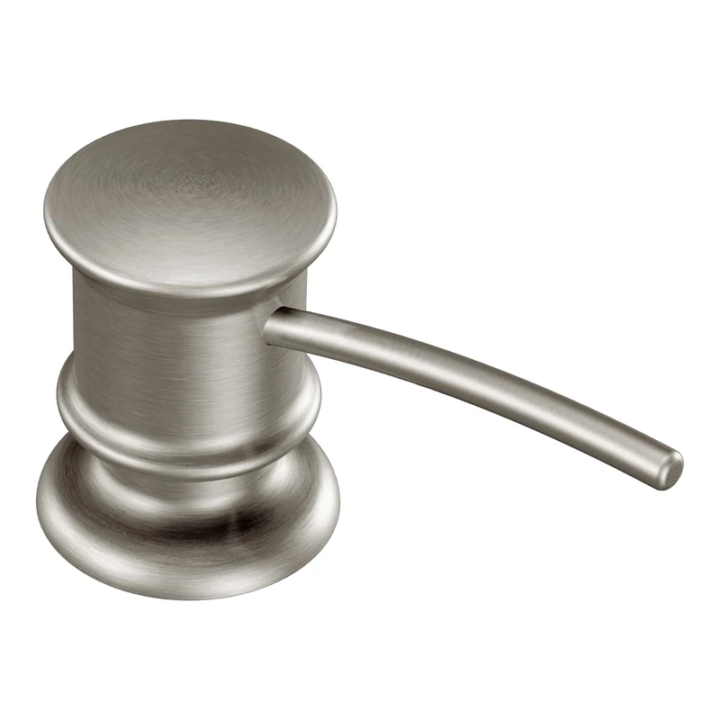 Moen 3944SRS Kitchen Soap and Lotion Dispenser, Spot Resist Stainless, Pack of 1