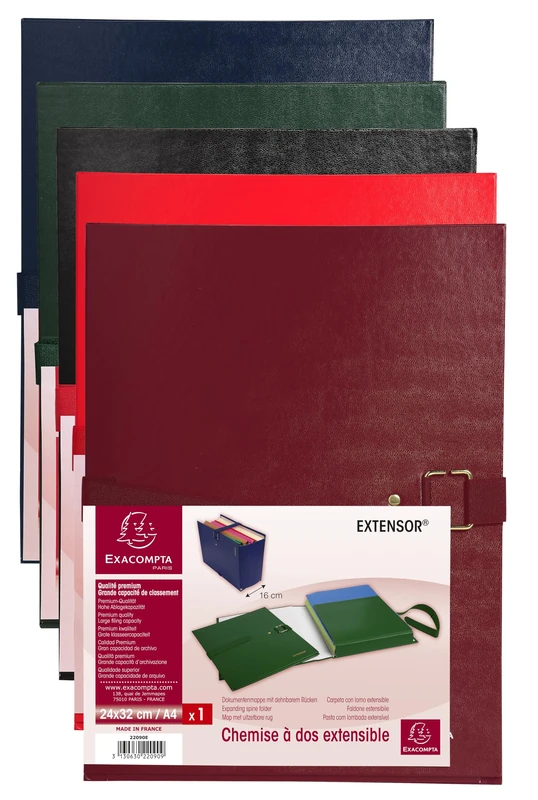 Exacompta 10 Expanding Files Balacron Extensor 1200 sheets