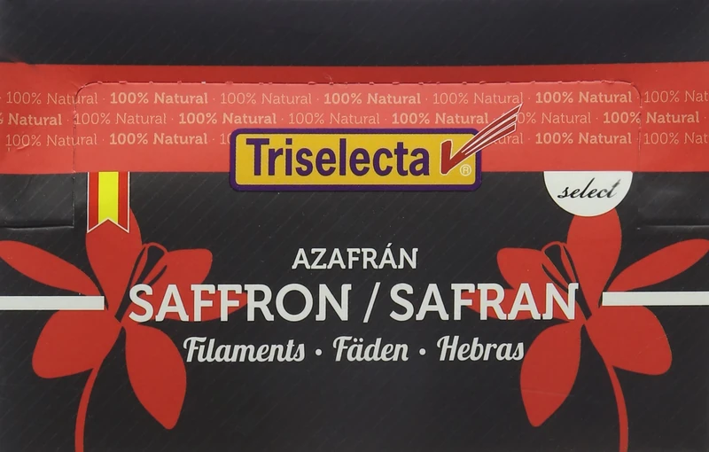 Tri-selecta Saffron Threads 1 g (Pack of 12) - Image 1