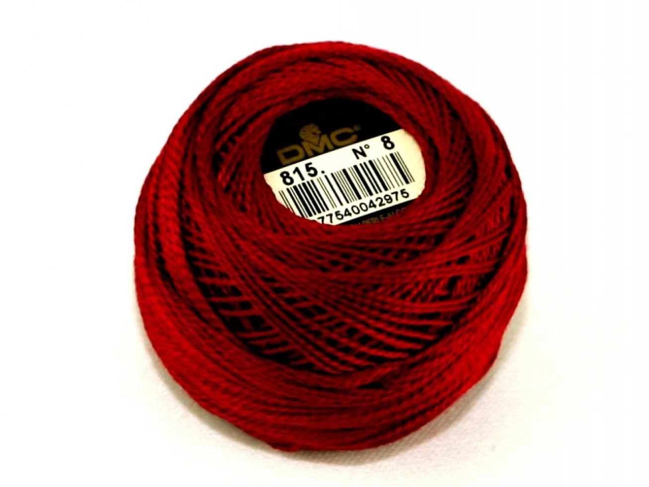 DMC Cotton Perle Thread Size 8 815 - per 10 gram Ball