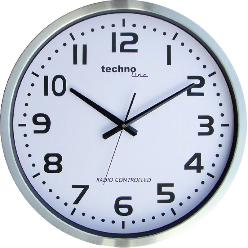 Technoline WT 8995 Radio-Controlled Clock Metal