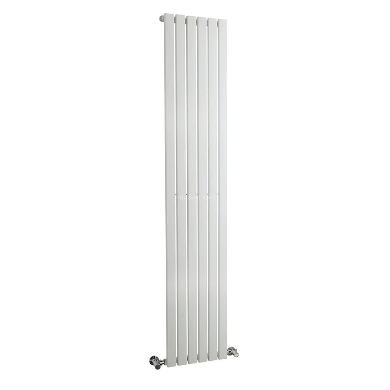 Hudson Reed HLW42 Sloane | | Modern Bathroom Vertical Designer Single Panel Radiator, 1800mm x 354mm, Satin White