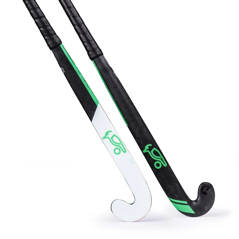 Kookaburra Unisex Pro X - 37.5 Light Hockey Stick, Black/Lime/White, 37.5 Light EU