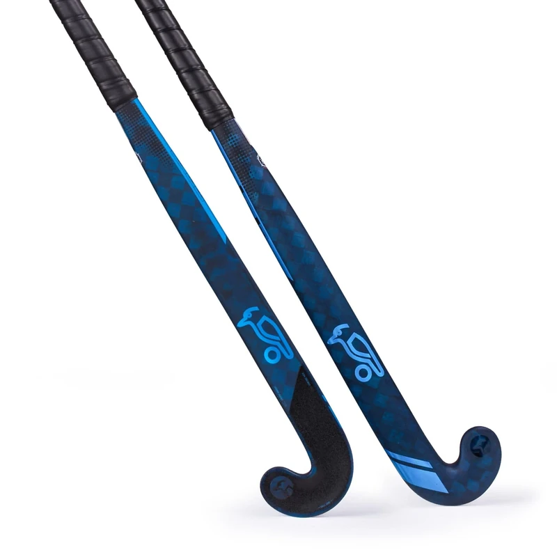 Kookaburra Unisex Pro Alpha - 37.5 Light Hockey Stick, Black/Blue, 37.5 Light EU