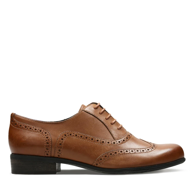 Clarks Hamble Oak Lace-Ups Womens - Dark Tan (5 UK) - Image 1