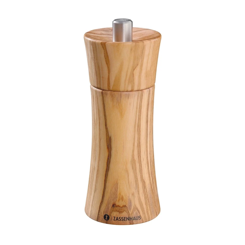 Zassenhaus Pepper Mill Frankfurt, Olivewood, 14cm