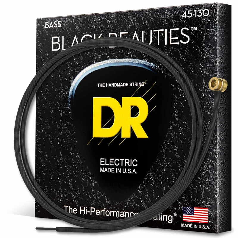 DR Black Beauties Bass 5 Strings 45-130
