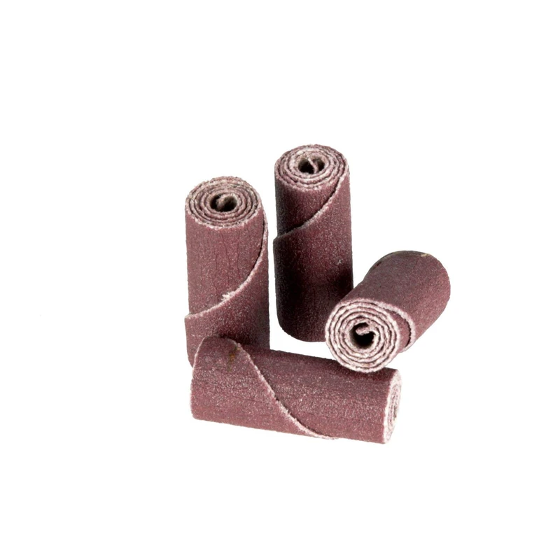 3M Cartridge Roll 341D - 180 Grit, X-Weight Backing - Metal Sanding and Finishing - Die Grinder Abrasives - 3/8" x 1" x 1/8" - Image 1