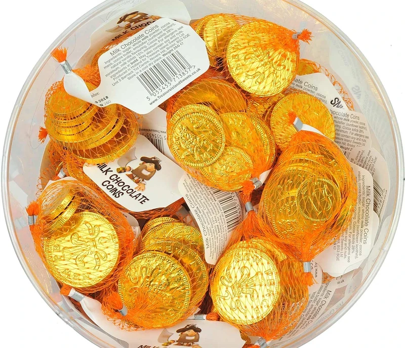 Chocolate Coins x 60 Net Bag 7 coins