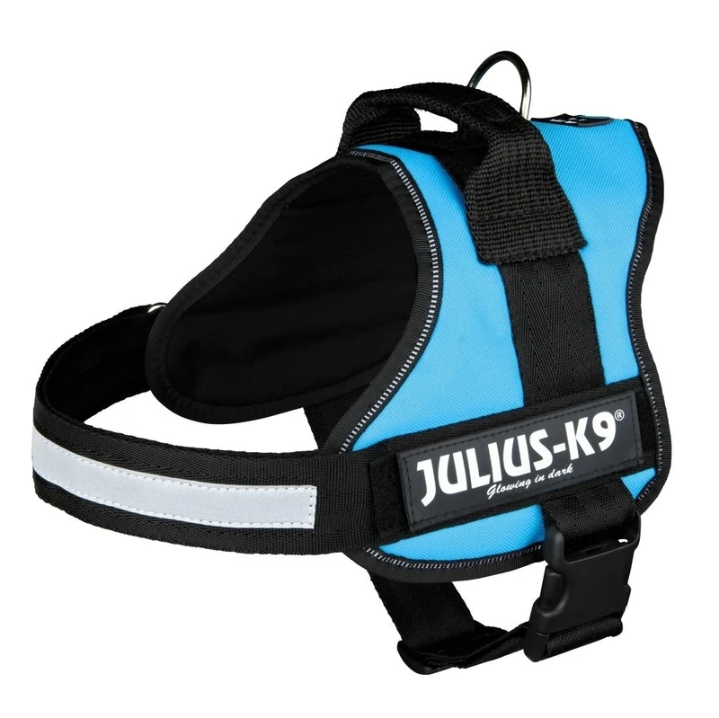 JULIUS-K9Powerharness, Size: 2XL/3, Aquamarine