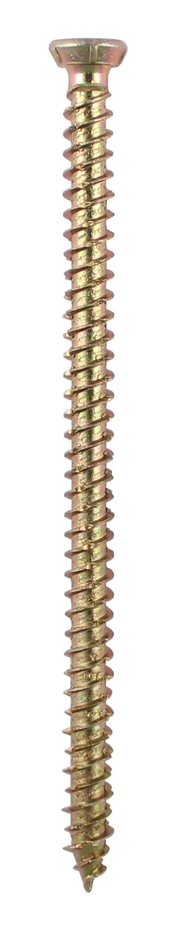 TIMCO ZYP Multi-Fix Concrete Screw - 7.5 x 110 - Yellow - Box of 100