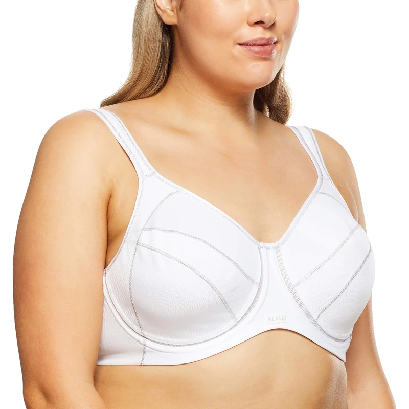 Berlei Women's Full Support Underwired Everyday Bras, White, 36E UK - Image 1