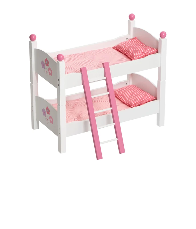CHIC 2000 Bayer Doll Fiori Bianco Design Bunk Bed