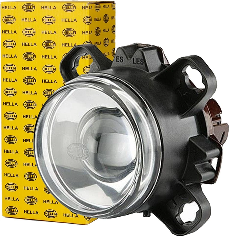 HELLA 1BL 247 042-001 Halogen/DE/FF-Headlight - 90mm Performance - 12V - round - Fitting - Hardened diffusing lens/Clear diffusing lens - Left Front/Right Front