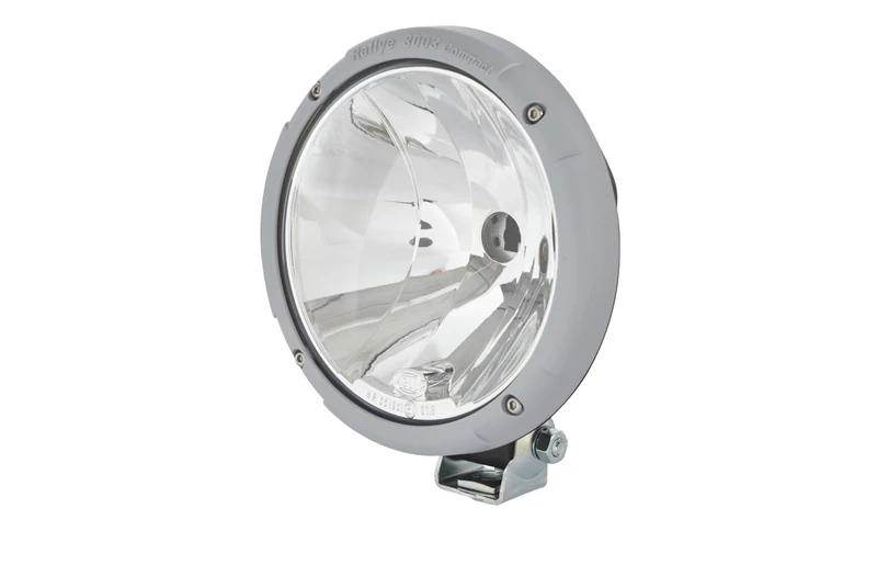 HELLA 1F3 010 119-001 Halogen-Spotlight - Rallye 3003 Compact - 24/12V - Round - Reference number: 17.5 - Bolted - Clear diffusing lens - Lens Colour: Crystal clear - left/right