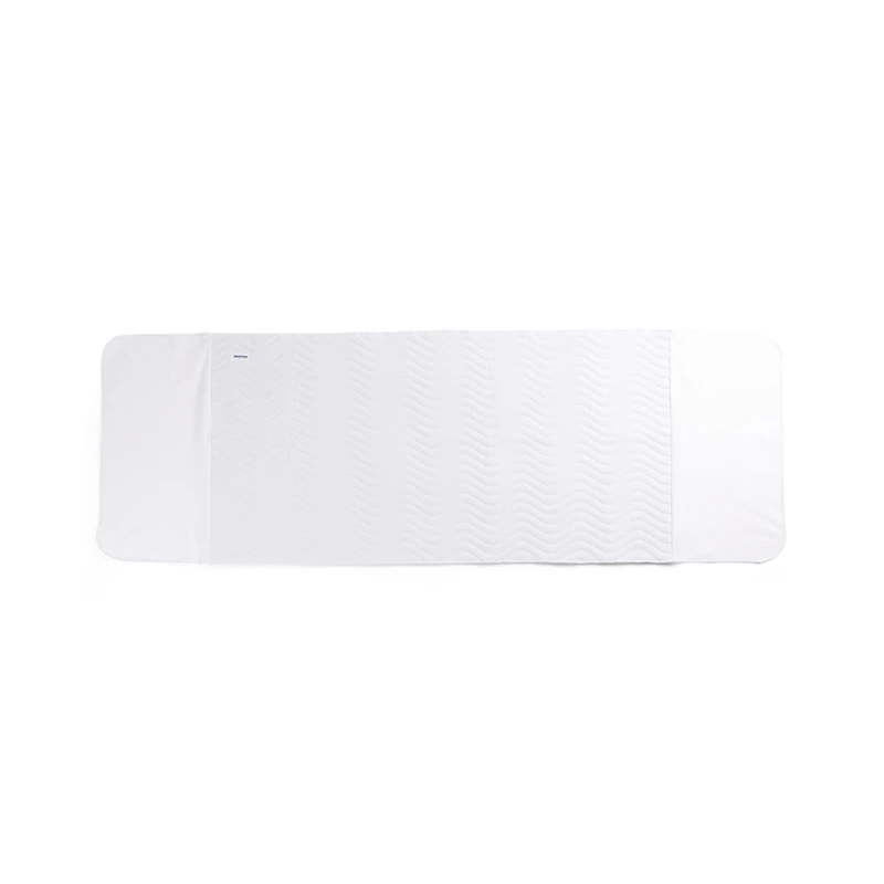 Doomoo Basics Plain Fitted Sheet/Mattress Protector White - Image 1