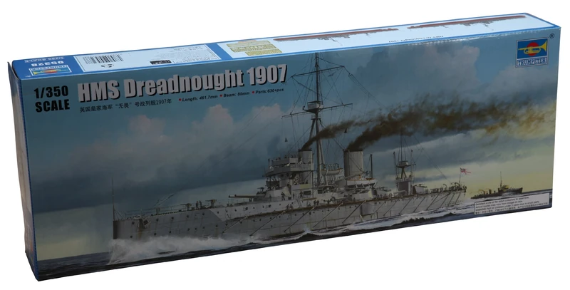 Trumpeter 1:350 - HMS Dreadnought (1907) - Image 1
